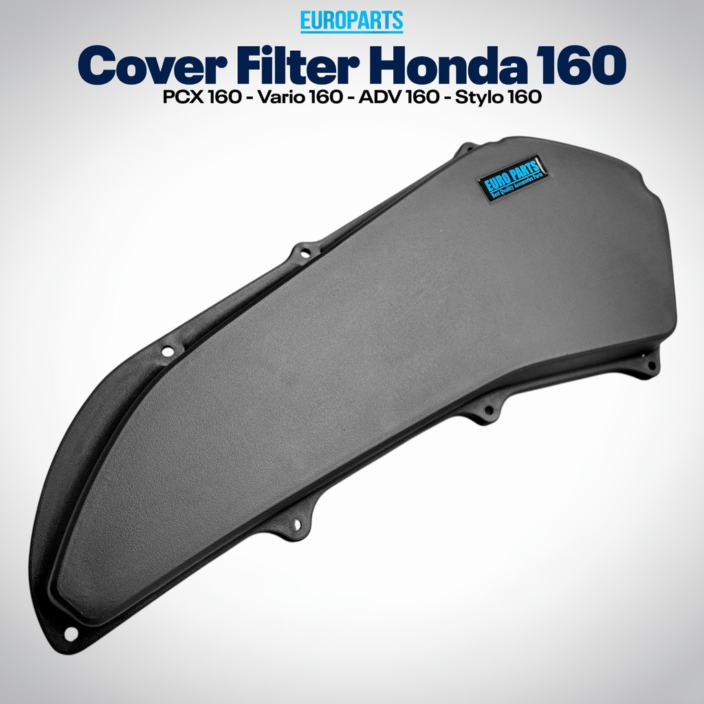 COVER FILTER SLIM EUROPART HONDA VARIO 160 PCX 160 ADV 160 STYLO 160 PENUTUP BOX FILTER CVT SAMPING 