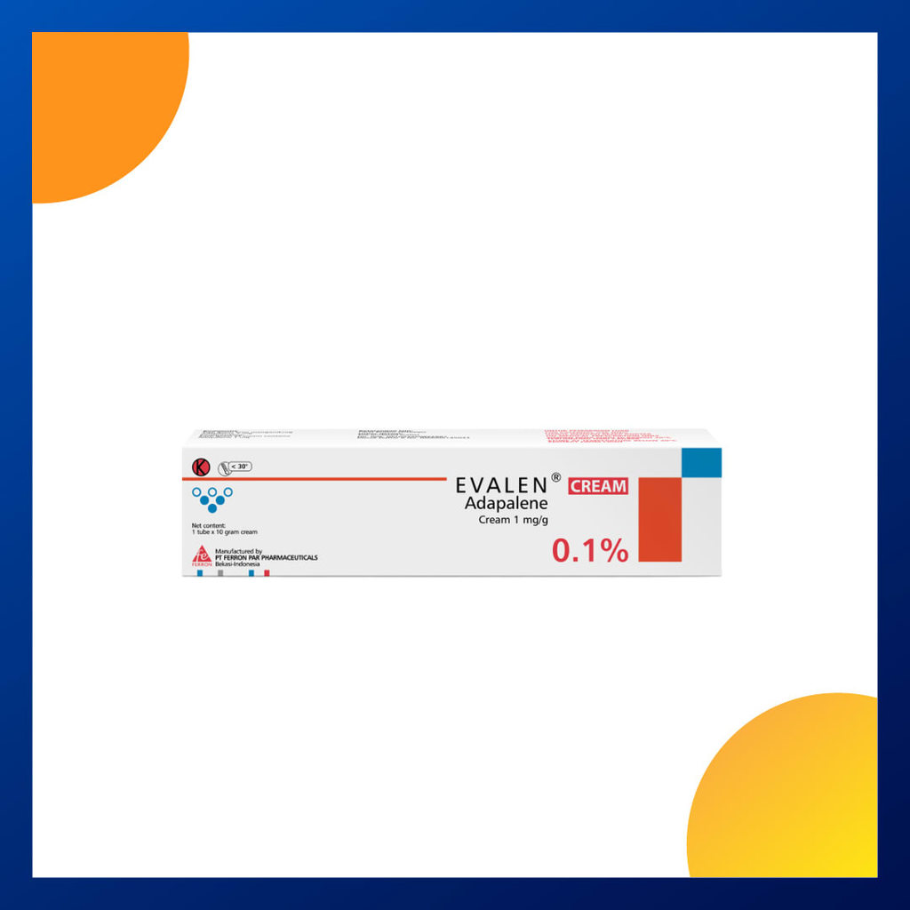 EVALEN 0.1% CREAM 1 TUBE @ 10 G