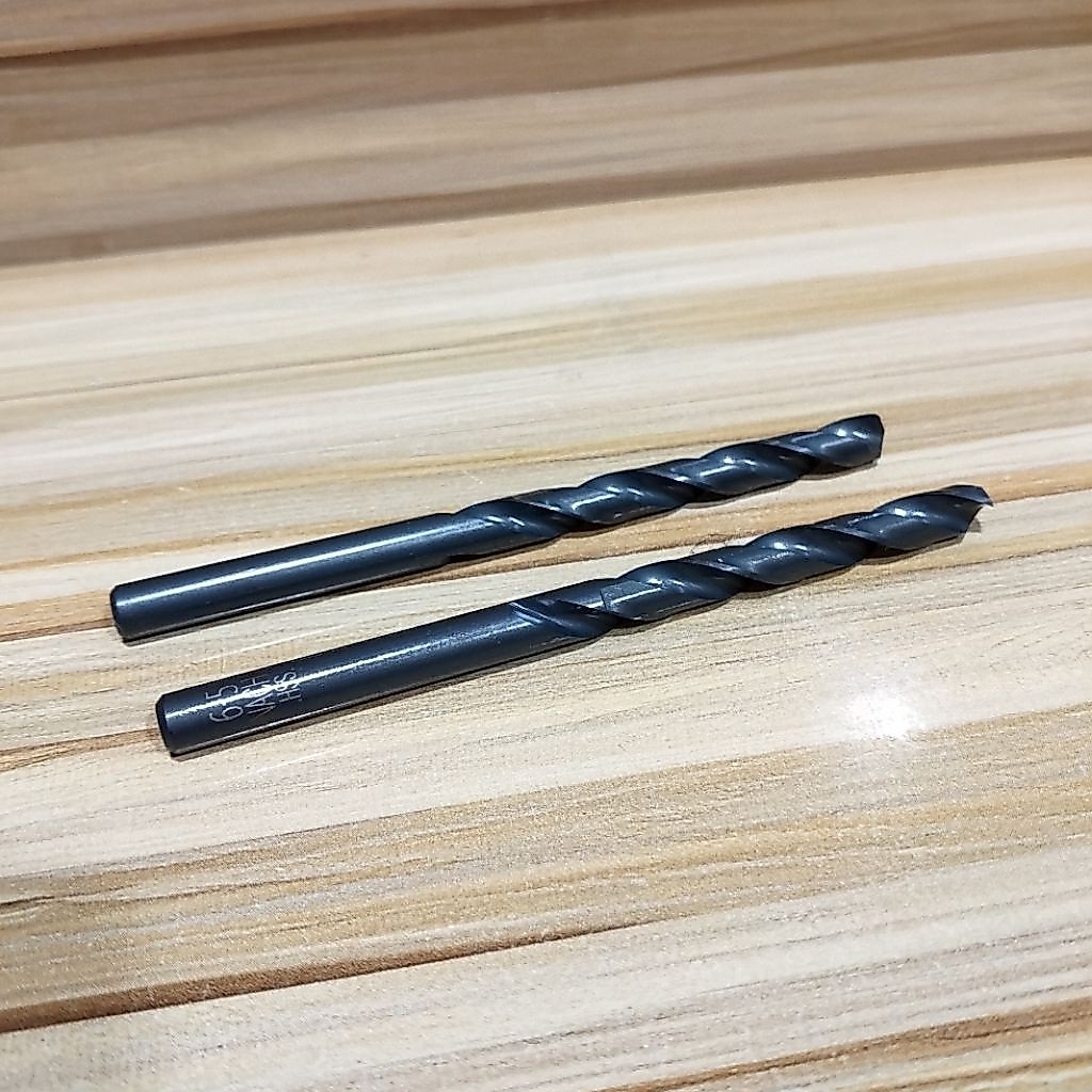 Nachi 6.5mm bekas tajam drill mata bor besi 6.5 mm seperti baru matabor besi kayu