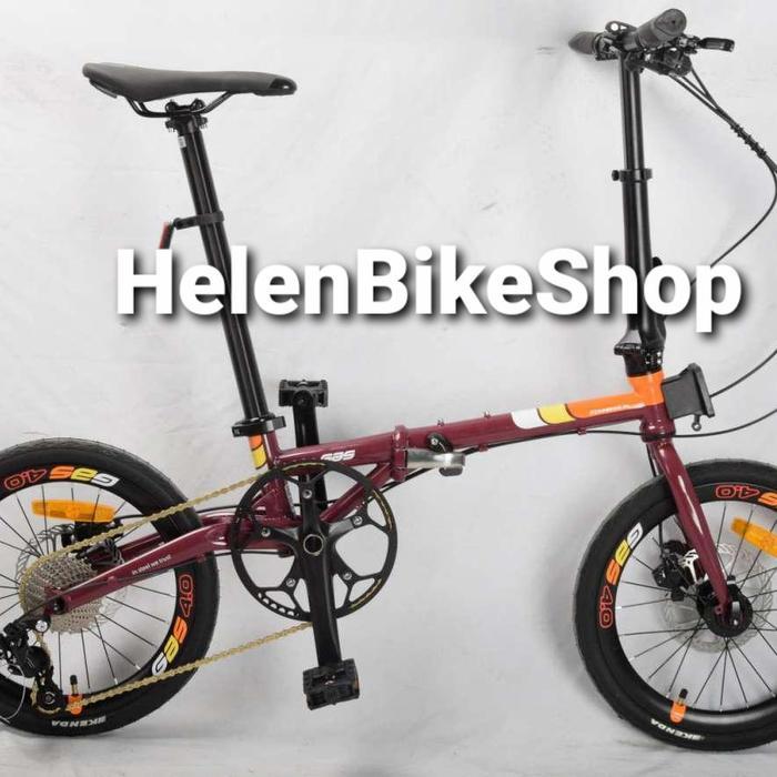 Sepeda Lipat 16 inch Rubick GAs Chromoly