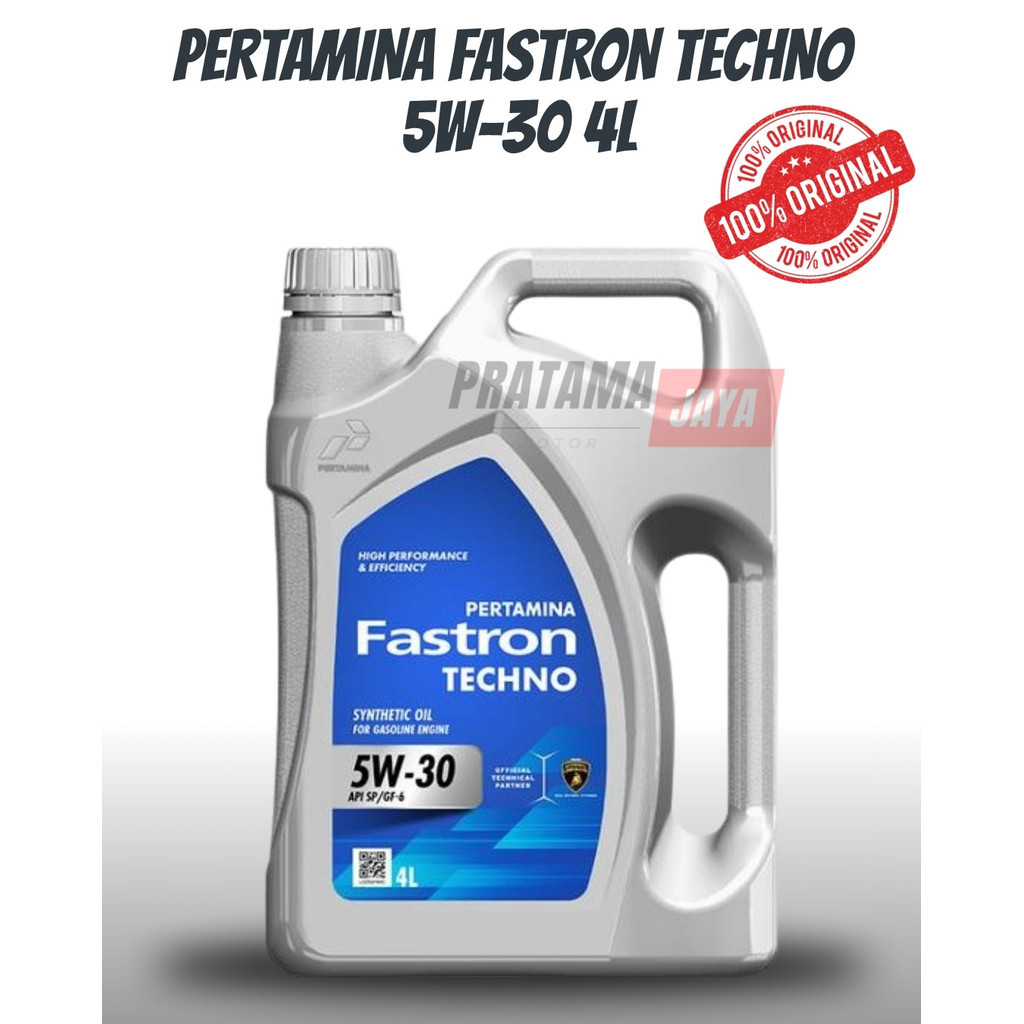 OLI PERTAMINA FASTRON TECHNO 5W30 4L ORIGINAL