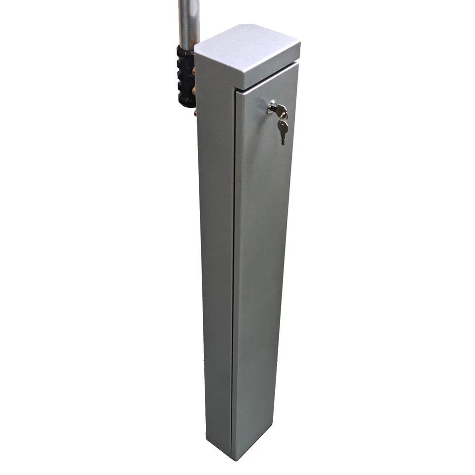 Free shipping in South Korea Automatic Traffic Boom Barrier With Remote Control, DC24V Motor for Par