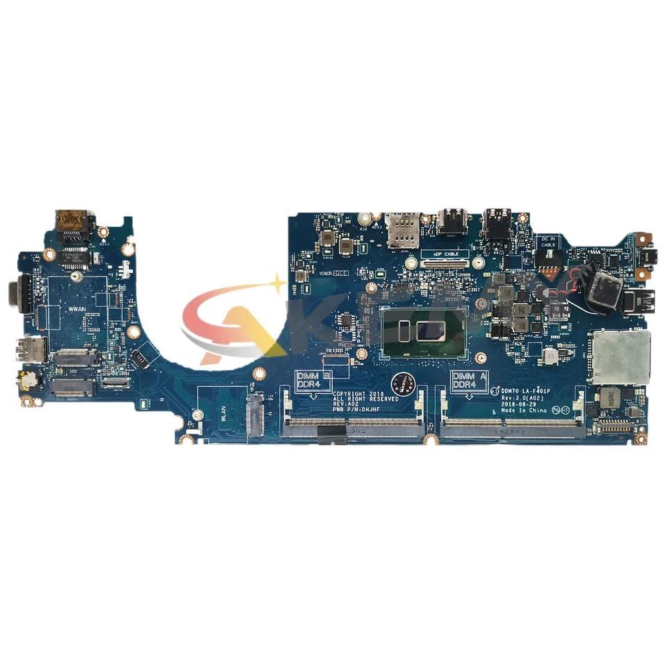 LA-F401P For DELL Latitude E5490 5490 Laptop Motherboard with i3 i5 i7-7/8th CPU 0C08DH 09X5J9 08KN1