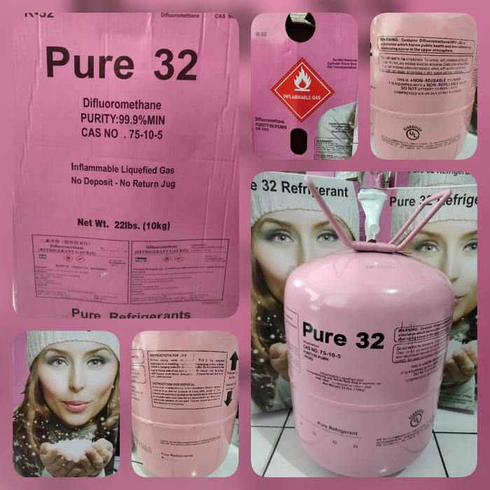 FREON AC R32 / FREON R32 PURE 9,5KG MERK PURE