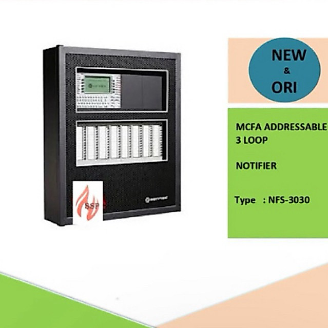 NOTIFIER NFS 3030 3 LOOP MCFA ADDRESSABLE ORIGINAL