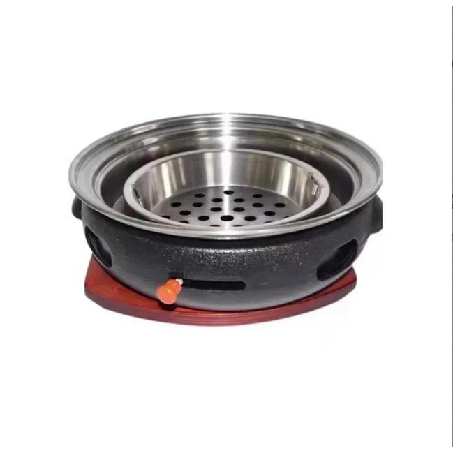 Korean Commercial Charcoal Barbecue Grill Outdoor Bbq Grill Somker Bbq Charcoal