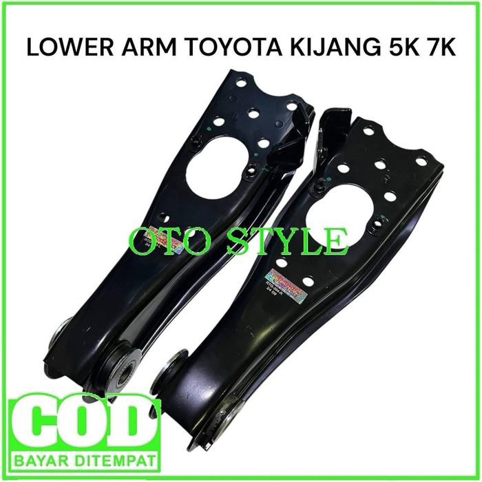 LOWER ARM KIJANG 5K 7K - LOW ARM 7K - SAYAP BAWAH KIJANG 7K - LOWER ARM ASSY 5K 7K - KIRI LH