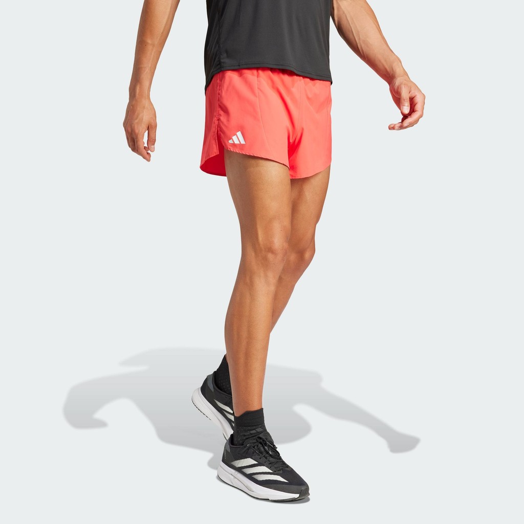 adidas Running Adizero Essentials Running Shorts Men Red JP1838