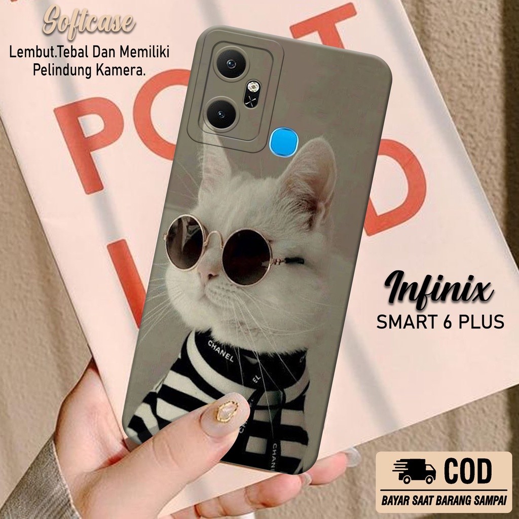 Case Hp Infinix Smart 6 Plus - Softcase Infinix Smart 6 Plus Terbaru - Casing Infinix Smart 6 Plus -