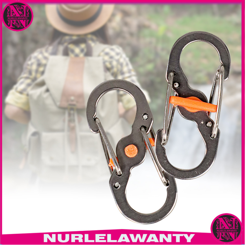 

- S-Biner Carabiner Pengait Barang Metal Spring Hook - S1217 -