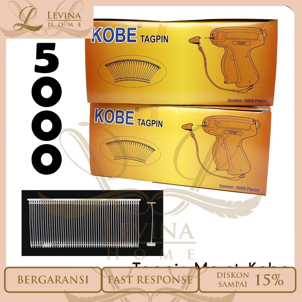 

Tag Pin Merk KOBE TagPin Arrow Top Pin isi 5000 PCS – Levina Home
