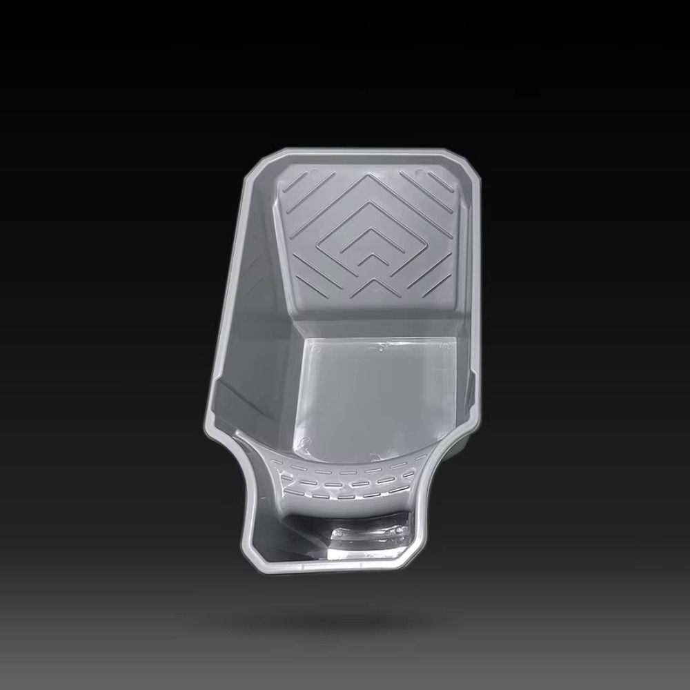 

Wall Painting Easy-Grip Painting Bucket PP Large Capacity Paint Tray Grey Durable Handheld Paint Cup Decorating