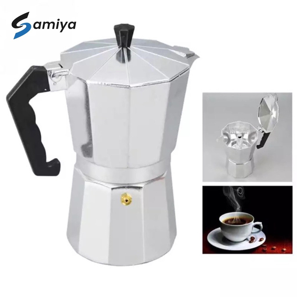 TERLARIS Moka pot maker 3cup / moka pot coffee / coffee pot 3 cup / kopi espresso maker