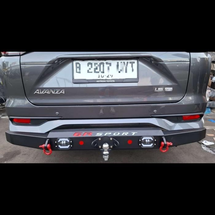 Bumper guard belakang mobil Daihatsu Xenia 2024 model custom