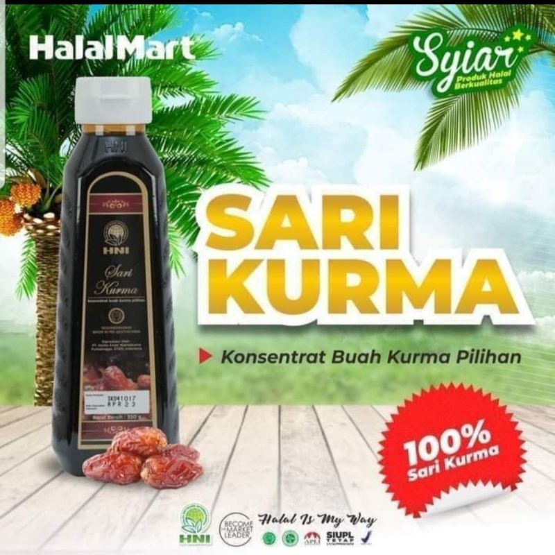SARI KURMA HNI 100% ORIGINAL atasi TIPES & ANEMIA