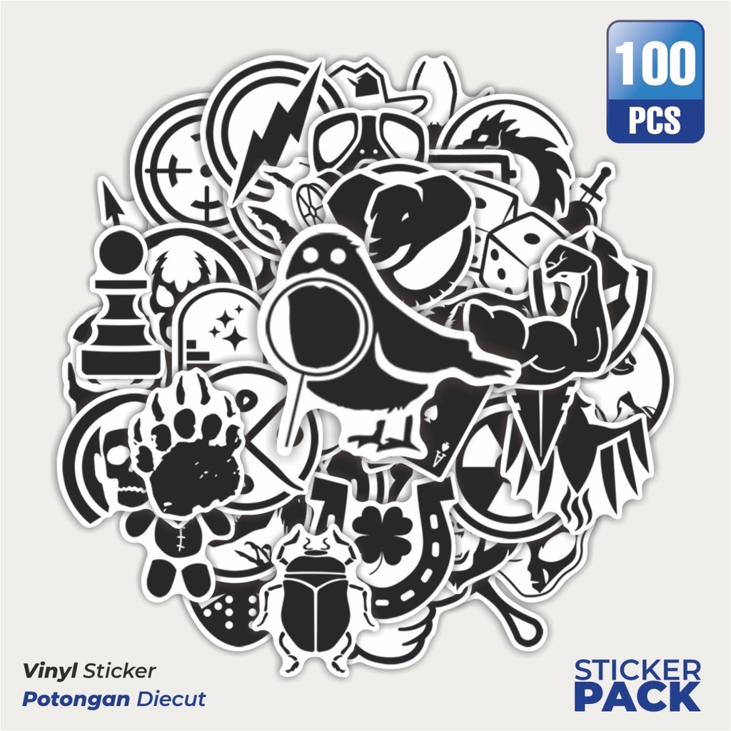 

Super Hemat! 100 PCS Stiker Game PUBG Suvival Mastery Waterproof Aesthetic- Untuk Laptop, Motor, dan Helm - Paper Stationery Pack