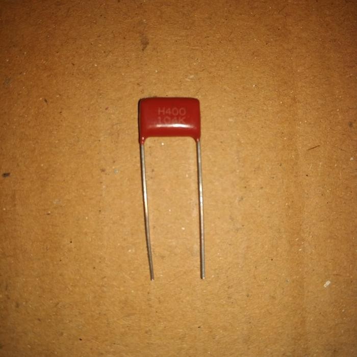 (BACA DESKRIPSI) Kapasitor Milar 104k 400v / capasitor mylar 104k 400v