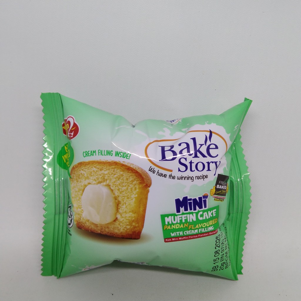 

WIN2 BAKE S.MINI MUFIN PANDAN 20G
