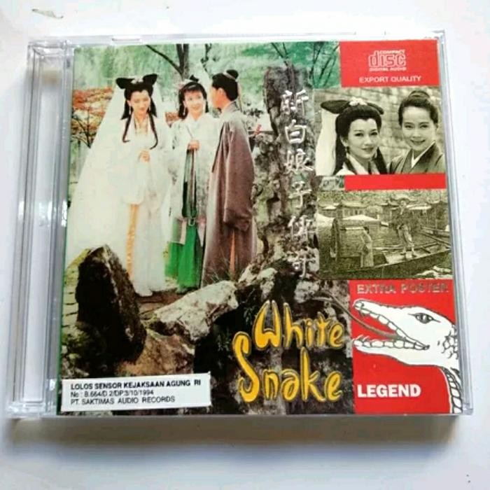 white snake legend cd audio mandarin. siluman ular putih pai su chen