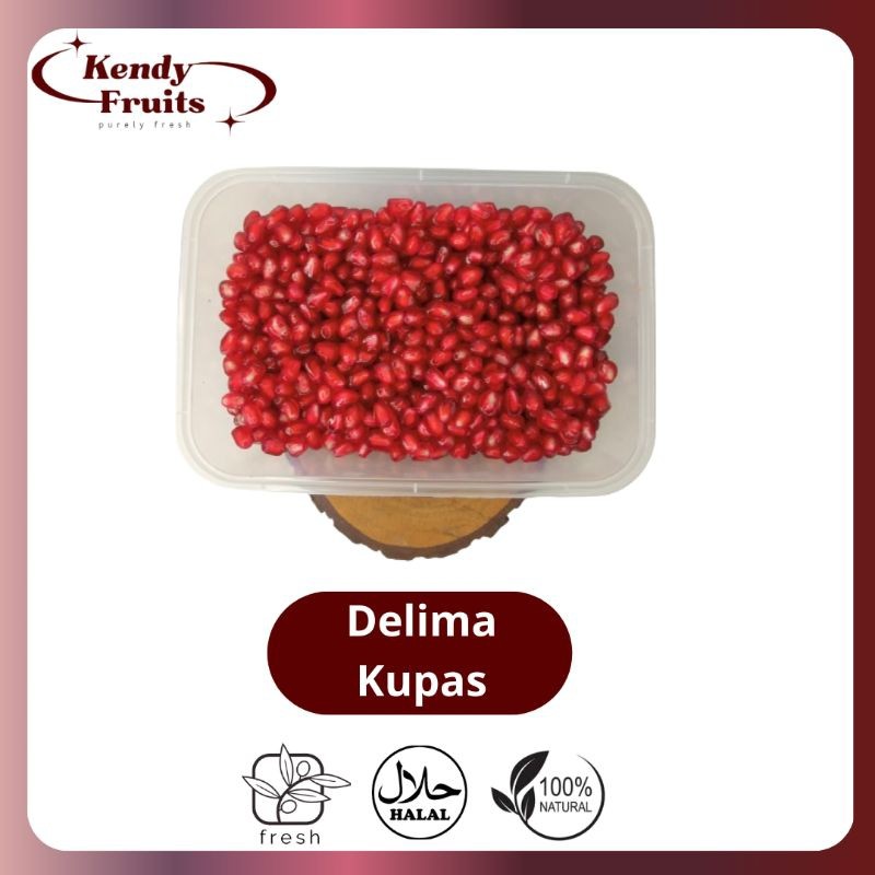 

Buah Delima Merah Kupas Segar Import India