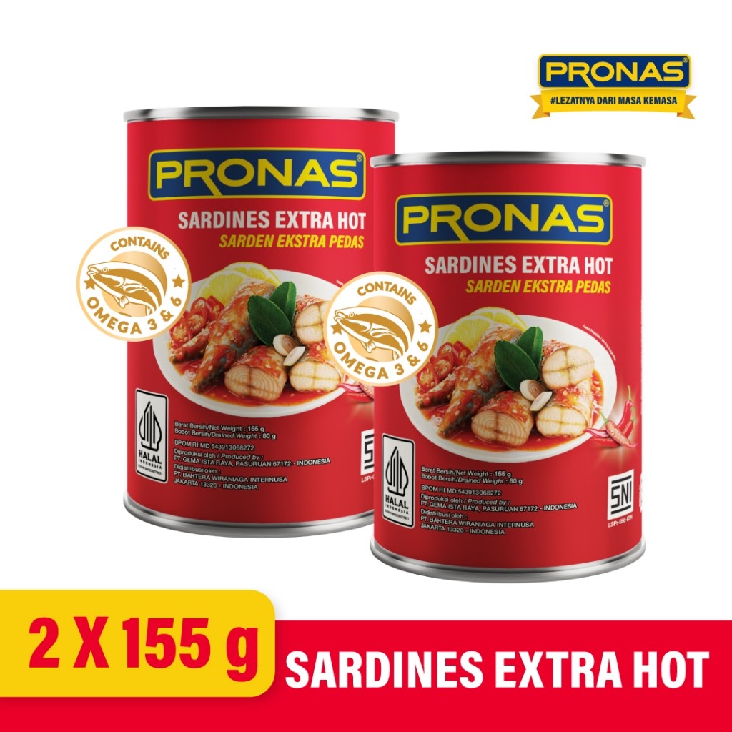 

New PRONAS Sarden Chili 155 g Bundling 2 pcsPremium