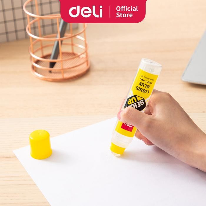 

Deli Lem Cair Bening Liquid Glue, Cepat Kering, Mudah Dibersihkan Peralatan Sekolah Kantor Murah E7302S