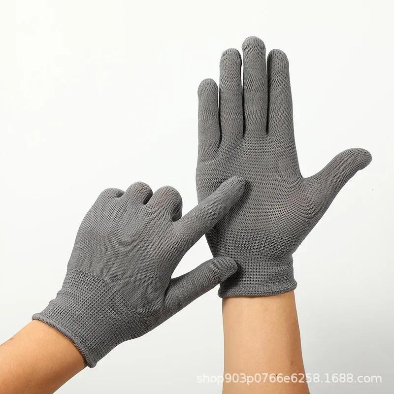 Breathable Anti-skid GEL Touch Screen Gloves Summer Thin Ring/Driving/Mountaineer Wrist Gloves Men W