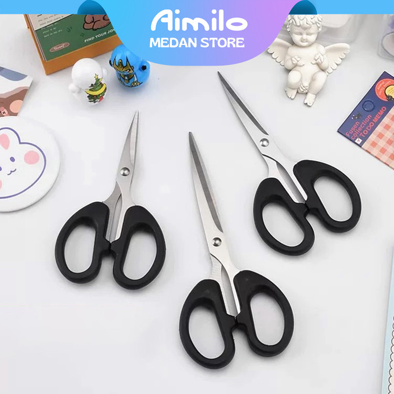 

Aimilo - Scissors Gunting Multifungsi Stainless Steel Tajam Dan Anti Karat Gagang Buram 12/16/20cm