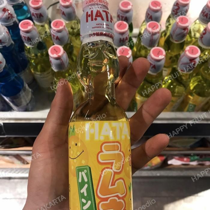 

Hata ramune rasa nanas | minuman bercabonasi rasa nanas 200ml