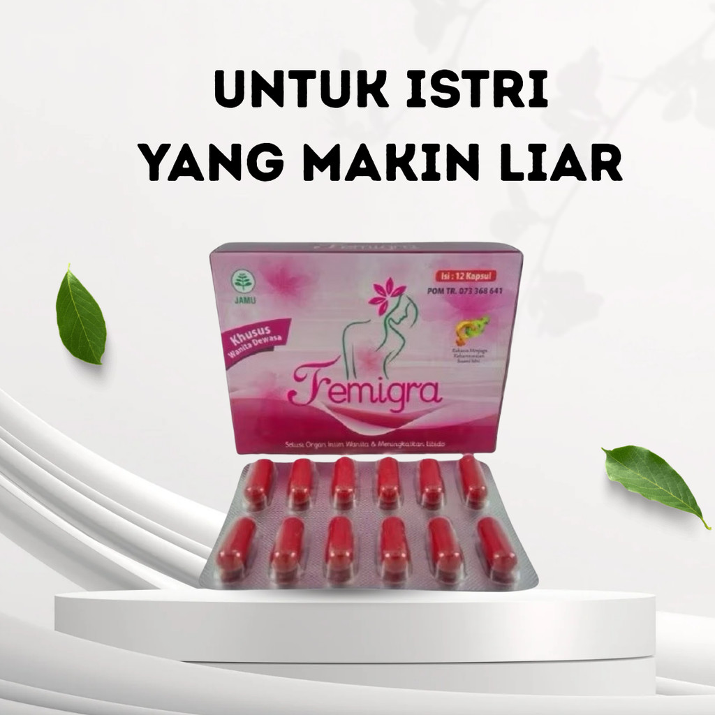 suplemen herbal obat kuat wanita Femina Red Herbal Penunjang Gairah Wanita