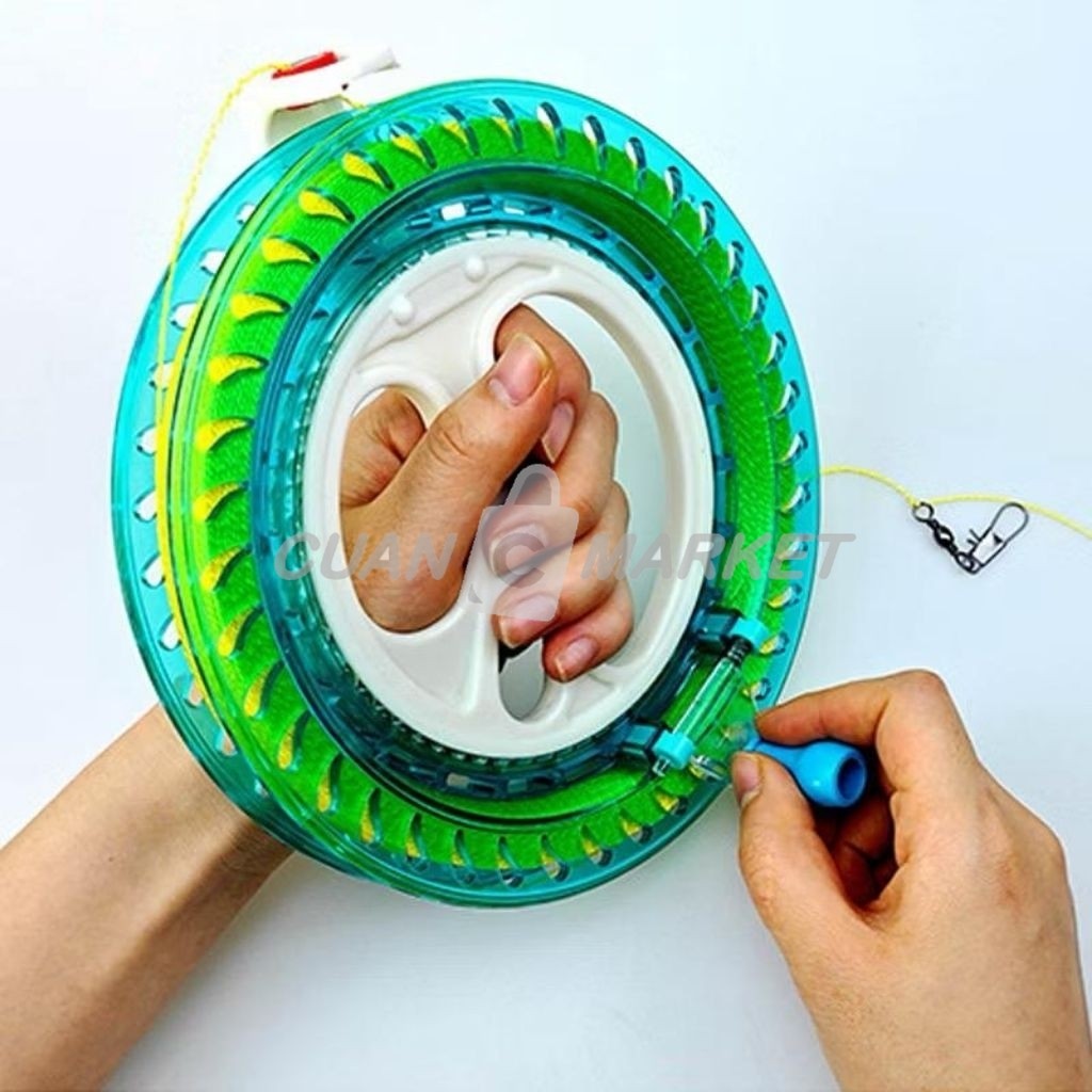 16CM Katrol Benang 150M Gulungan Senar Nilon Layangan dan Pancing Untuk Dewasa Alat Gulung Otomatis 