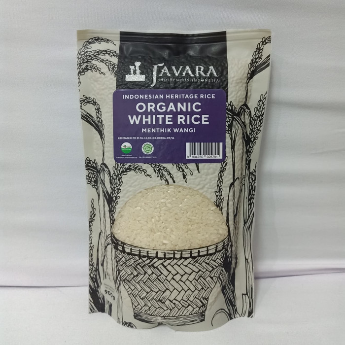 

Javara - Beras Putih Organik (pouch) - 900 gr