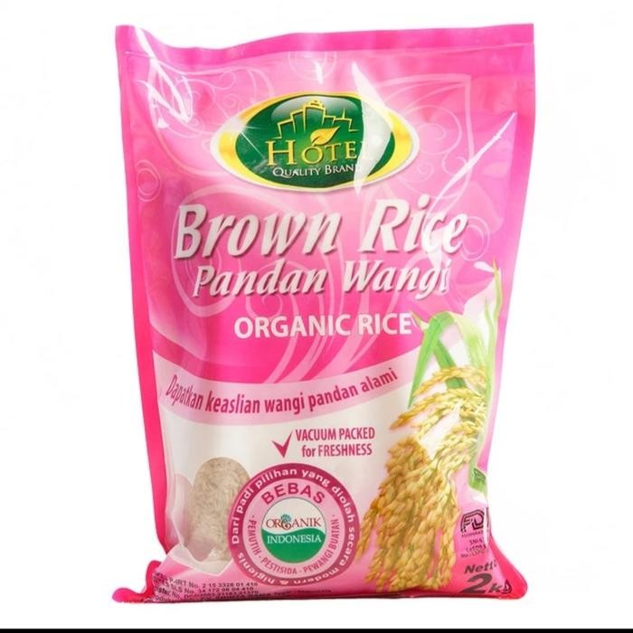 

Beras coklat pandawangi hotel ( brown rice )