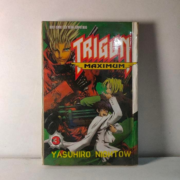 komik trigun maximum vol 3 yasuhiro nightow