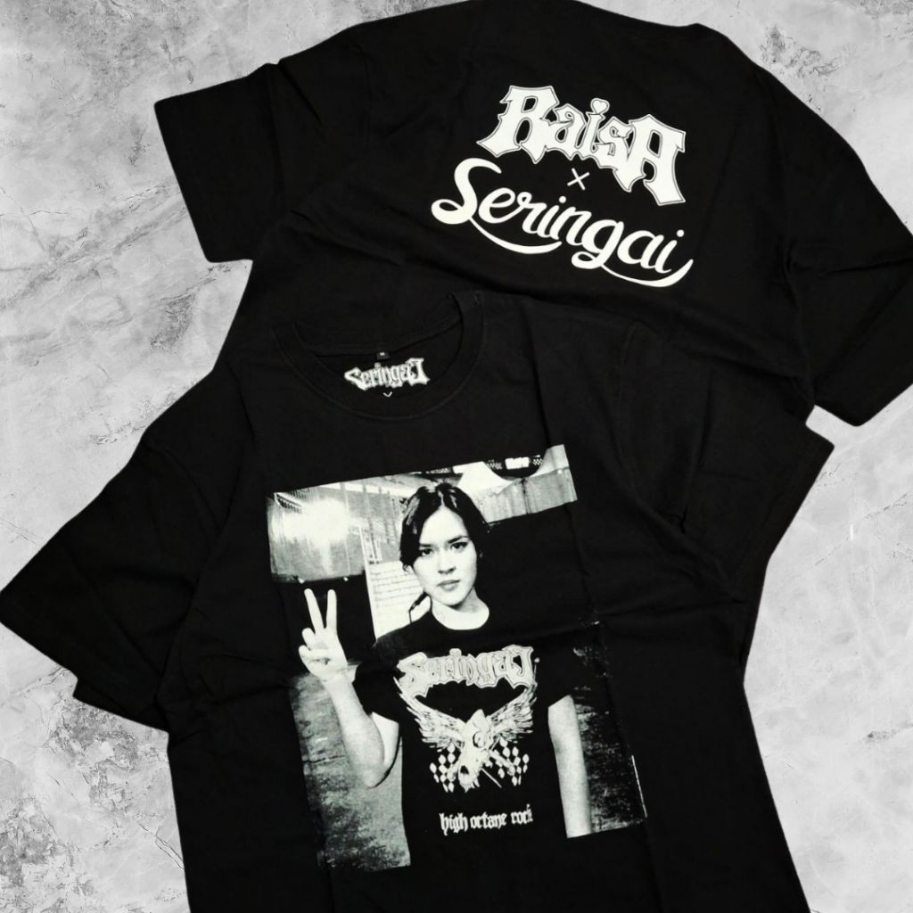 (COD) Tshirt Seringai x Raisa Original Merchandise