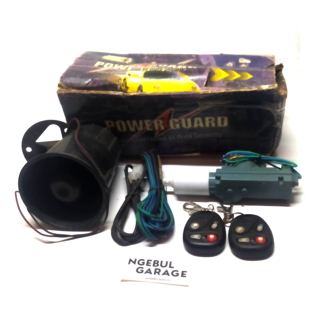 ALARM MOBIL POWER GUARD UNIVERSAL