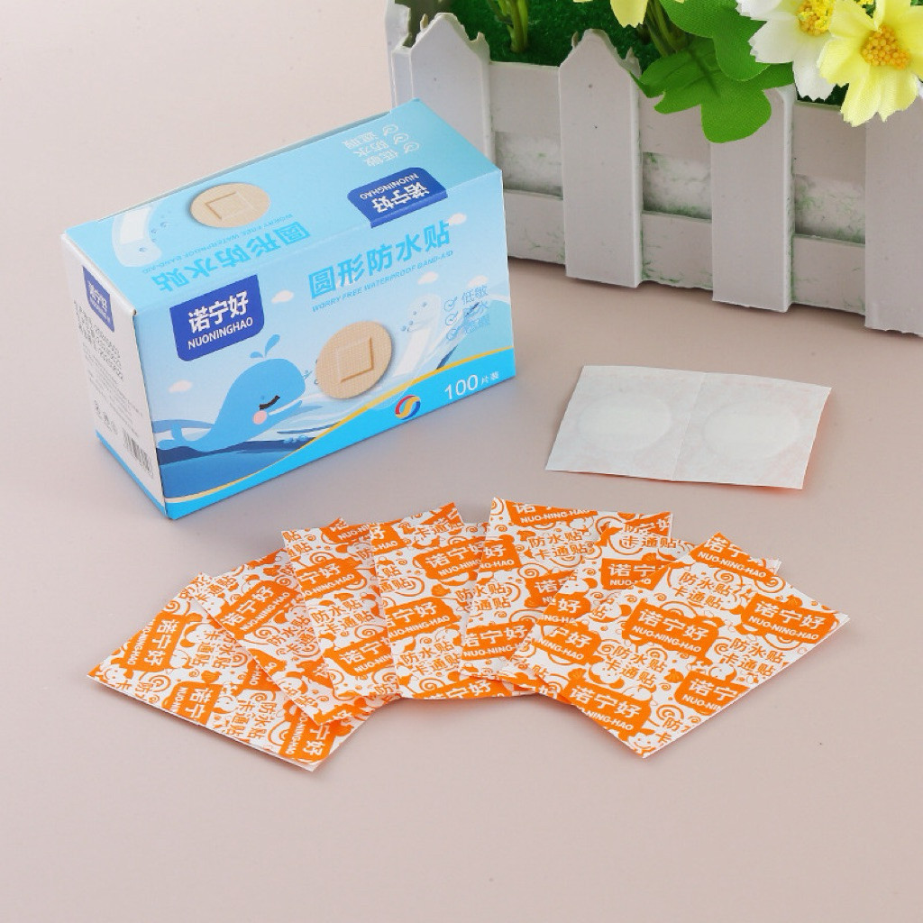 Plester Luka Tahan Air | Plester Luka Transparan Waterproof Isi 60pcs