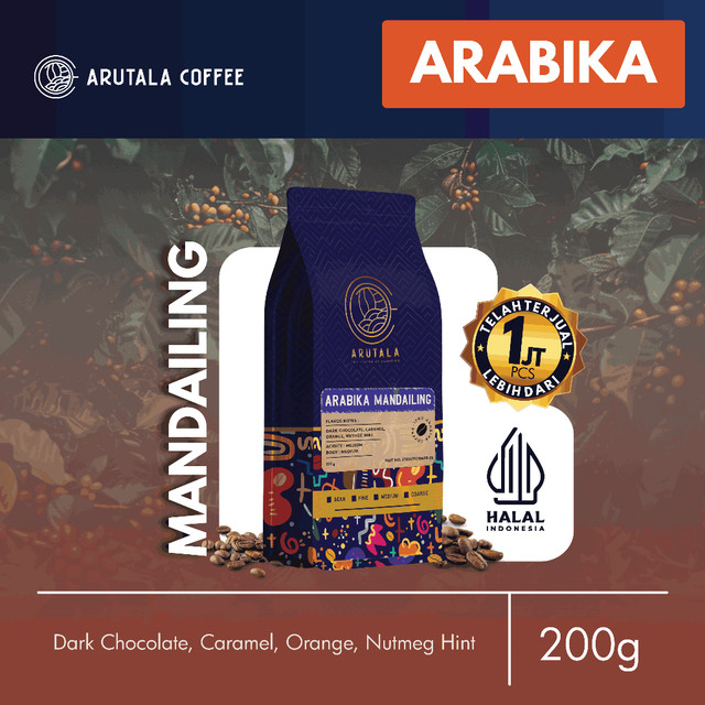 

Arutala - Arabika Mandailing 200 gram