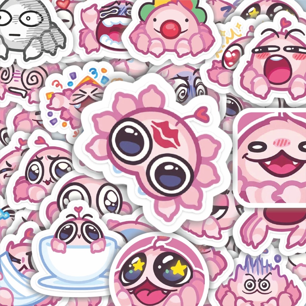 

100PCS Lucu Stiker Funny Character Ryanik The Spider Stiker Aesthetic Stiker Anti Air Stikers Berperekat Waterproof sticker decal buat Motor Helm Buku Journal Koper Casing HP Laptop Botol Minum Hadiah anak