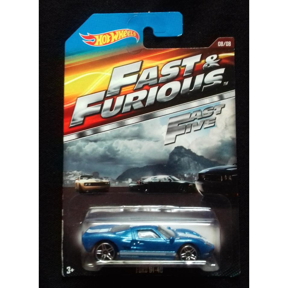 MAINAN... Hotwheels Fast & Furious Ford GT-40