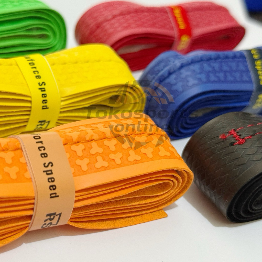 Grip RS Tulang - Grip RS Jahit - Grip Karet - Grip Raket Badminton - Grip Raket Tenis