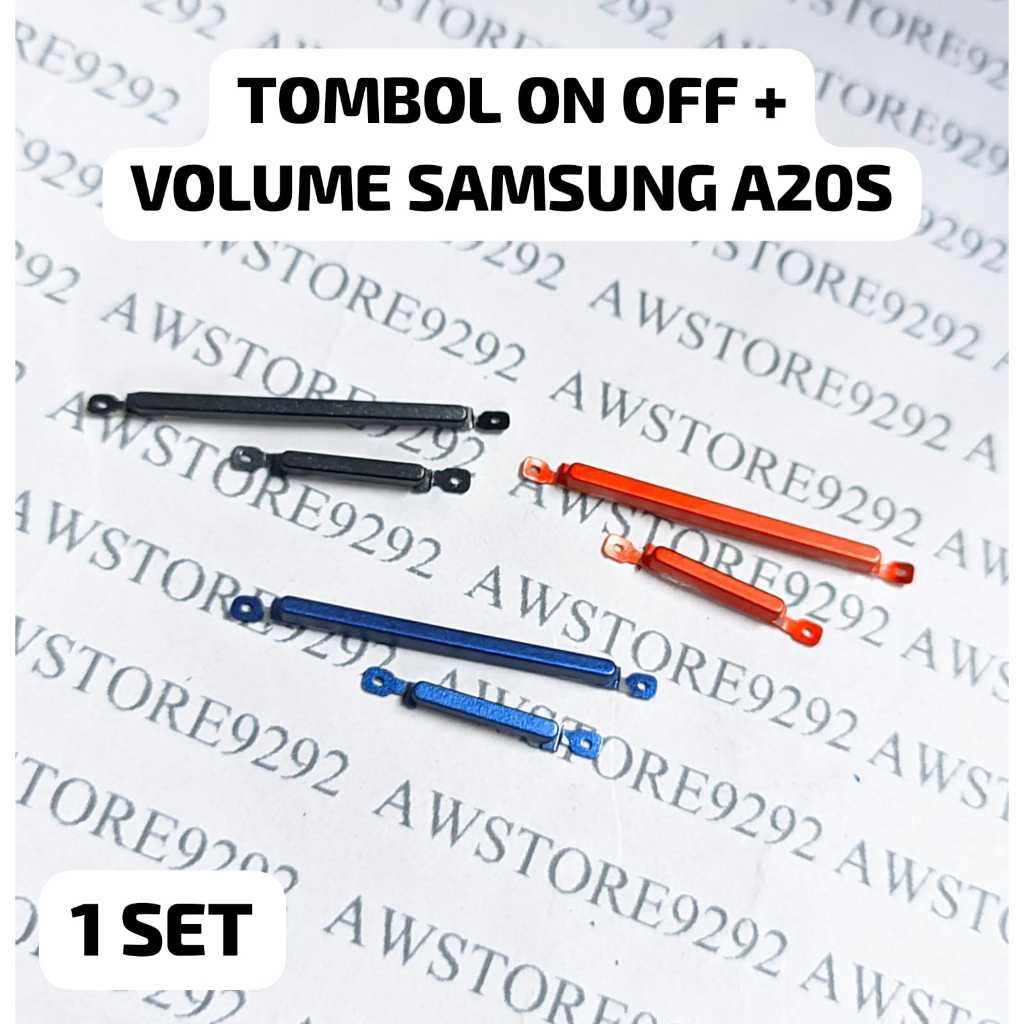 [LW] Tombol Power On Off dan Volume Luar SAMSUNG A20s A207 tombol luar samsung  galaxy a20s on off v