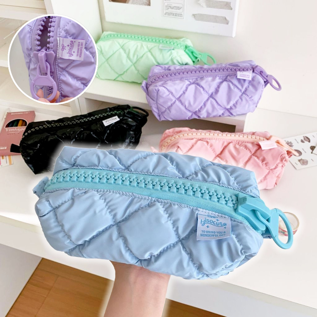 

Y2K Tempat Pensil Pouch Makeup Tas Aesthetic Coquette Stationery Tas Kosmetik Bow Pita Coquette