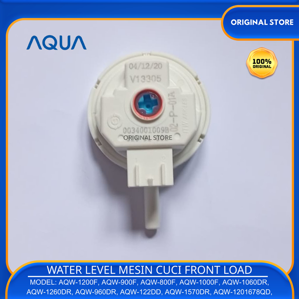 Water Level Pressure Switch Mesin Cuci AQUA Top Loading AQW-1200F AQW-900F AQW-800F AQW-1000F AQW-10