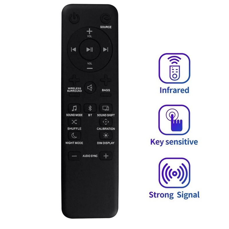2X Replace Remote Control For JBL BAR/2.1/3.1/5.1 BAR 2.1 Sound Bar, BAR 3.1 Sound Bar, BAR 5.1 Soun