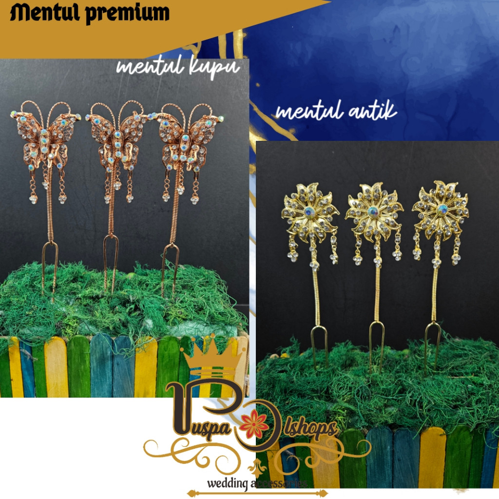 << MuRaH >> CUNDUK  MENTUL PENGANTIN  CUNDUK SANGGUL MENTUL KEMBANG GOYANG CUNDUK MENTUL MEDIUM Wy7