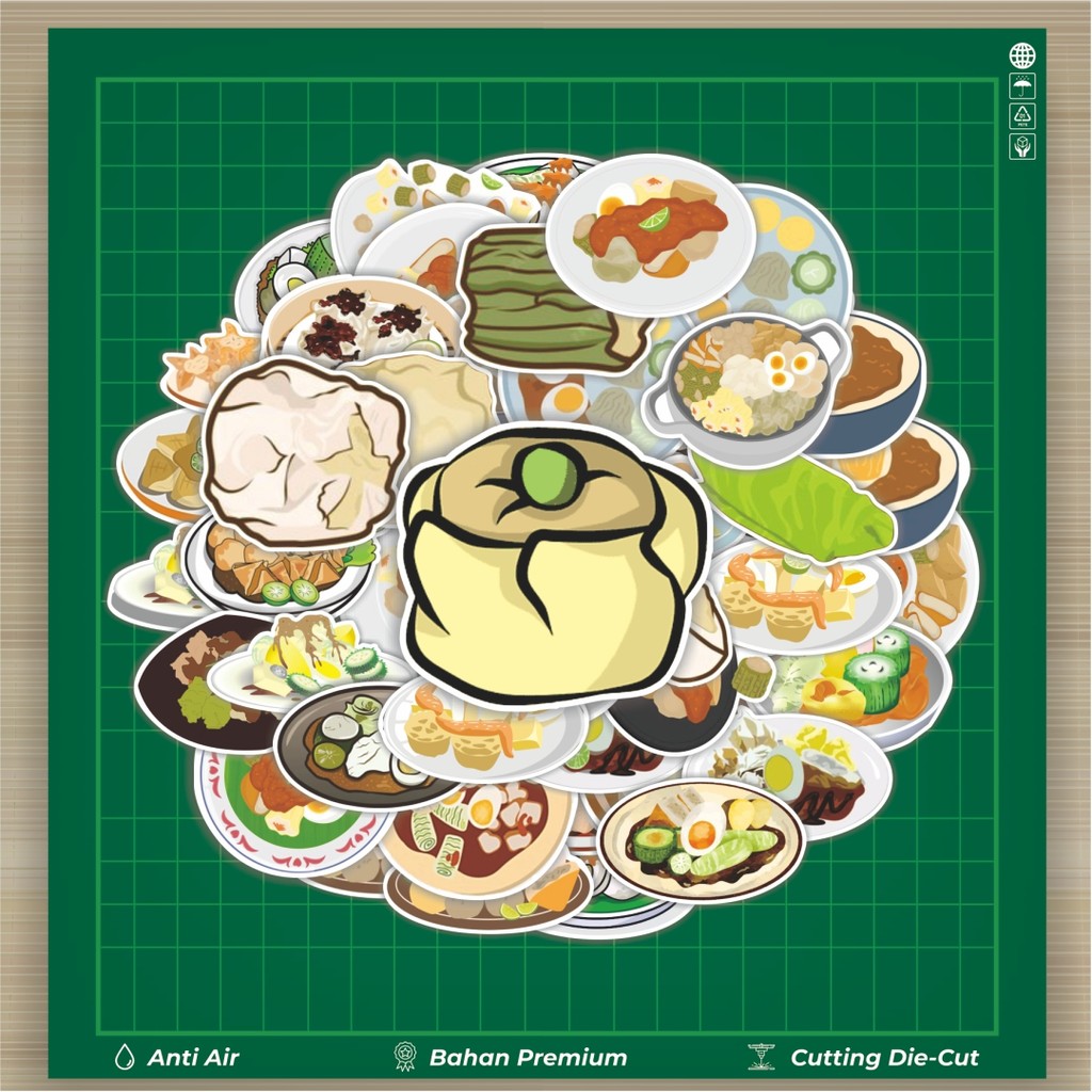 

HOT 50 PCS STIKER Stiker Baso Tahu Cartoon Stiker Fashion Cars Decal Dingin Kartu Album Custom Vinyl Anti Air- Sticker Aesthetic Buku Journal Koper Casing HP Tablet Laptop Helm Motor Botol Minum