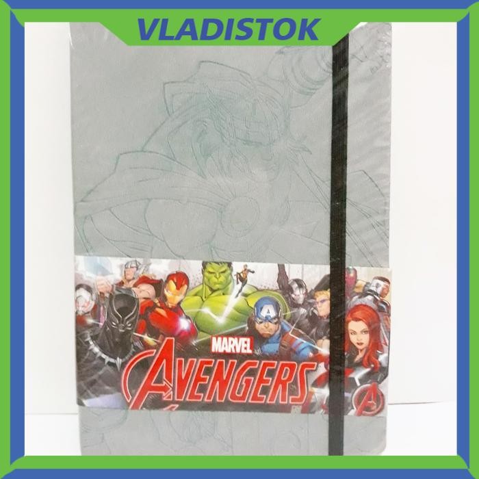 MARVEL x MINISO PU Memo Book / Buku Catatan Thoe Avengers LIMITED