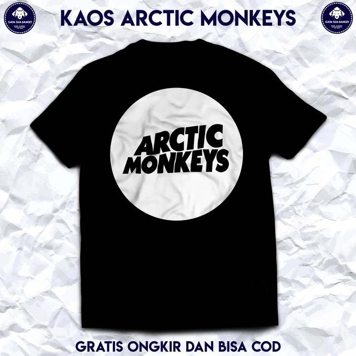 (COD) Kaos Arctic Monkeys Original. Kaos Musik Band Arctic Monkeys. - S