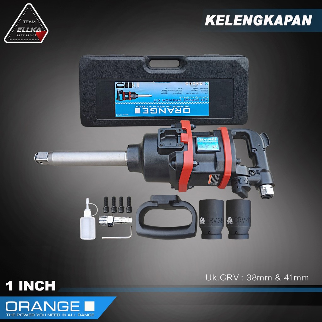 BENZ 1" AIR IMPACT BOR PEMBUKA BAUT RODA ANGIN TRUK TWIN HAMMER 1inchi